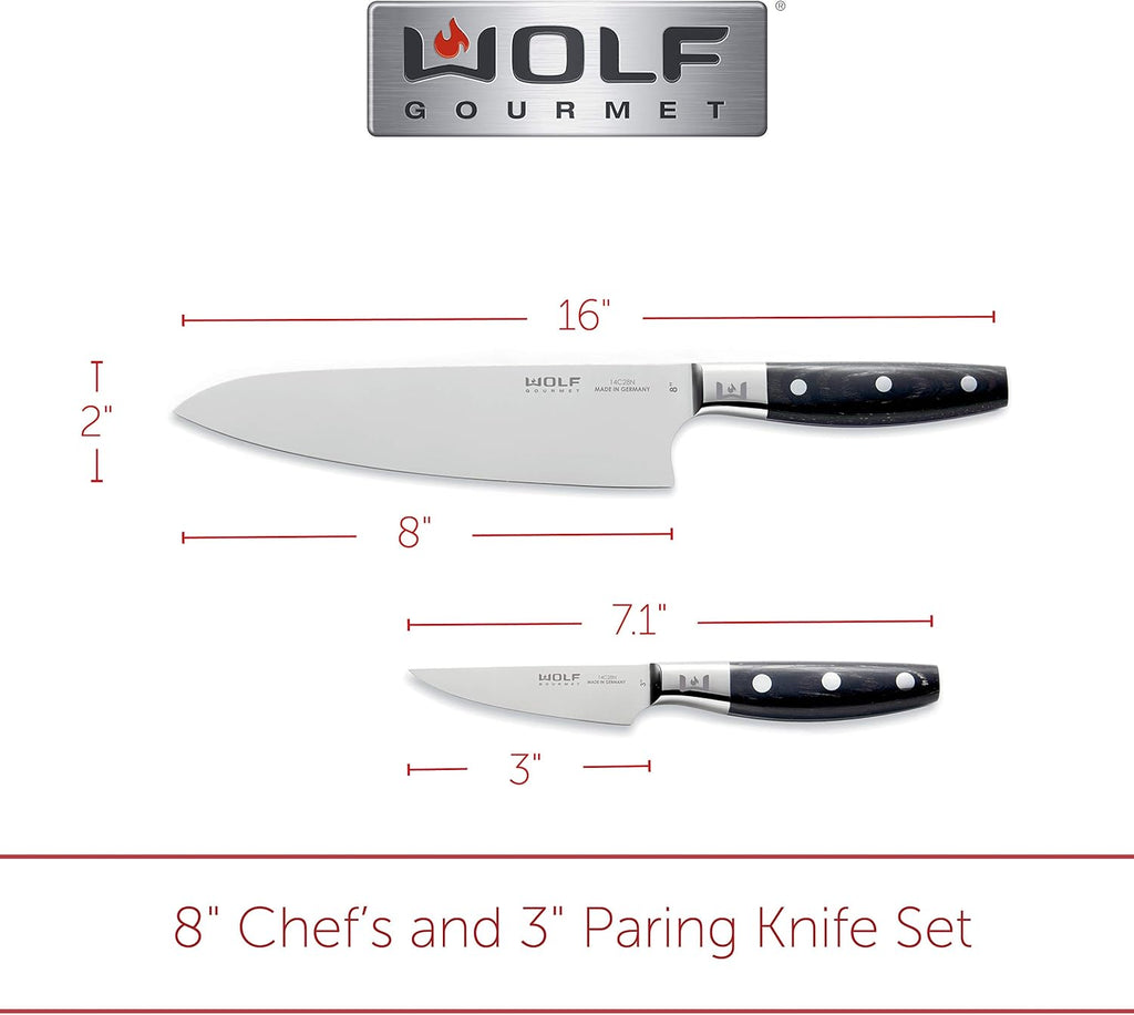Forged High-Carbon Stainless Steel Knife Set R335368