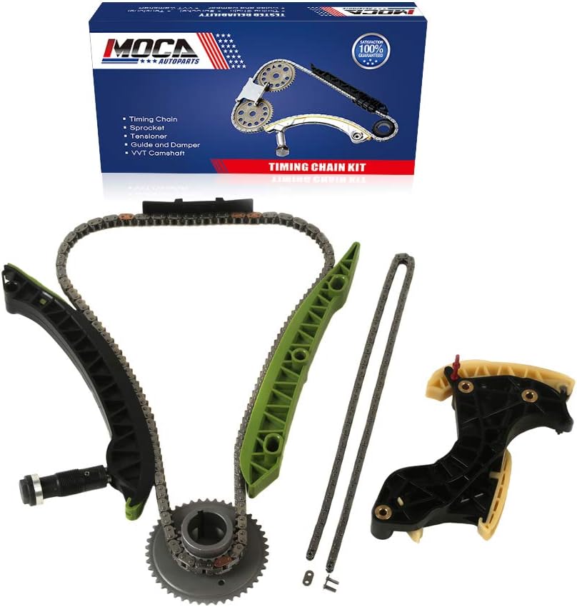 Engine Timing Chain Kit for Mercedes-Benz C250 1.8L 2.5L 3.5L SLK250 1.8L Gas DOHC K984
