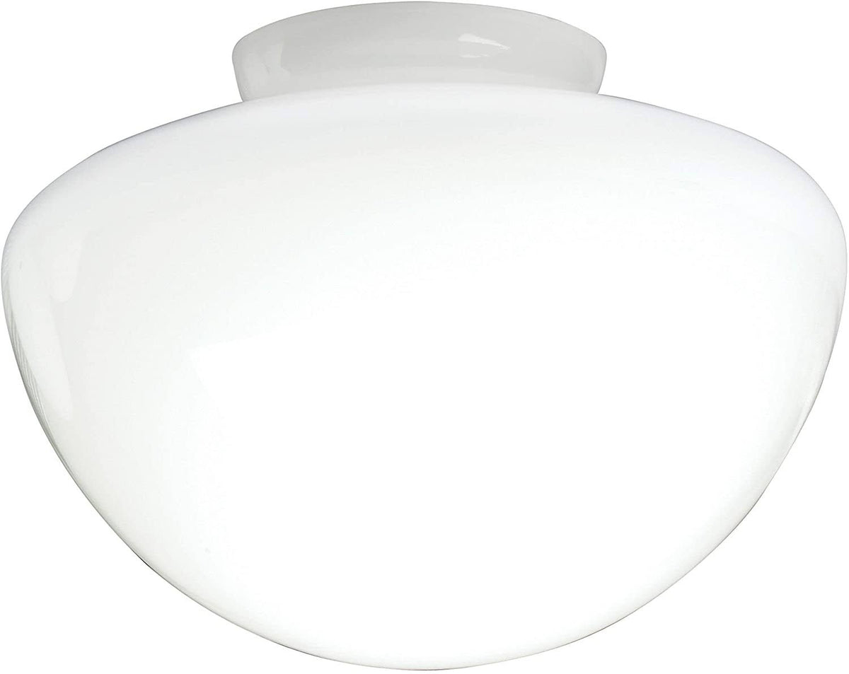 Opal Mushroom Shade, 17.5 cm - White W3394