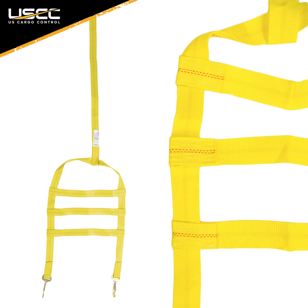 Tow Dolly Basket Strap with Twisted Snap Hooks R5429