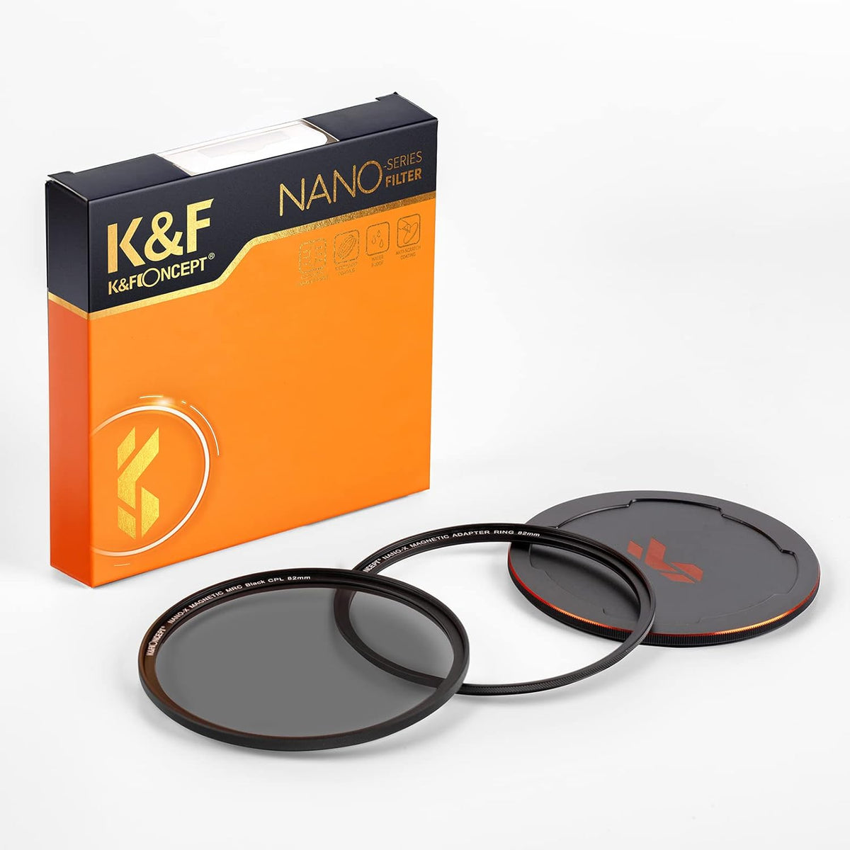 49mm Circular Polarizing Filter Kit with Adapter Ring and Lens Cap U3798