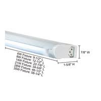 28W T5 Fluorescent Undercabinet Fixture White A1006