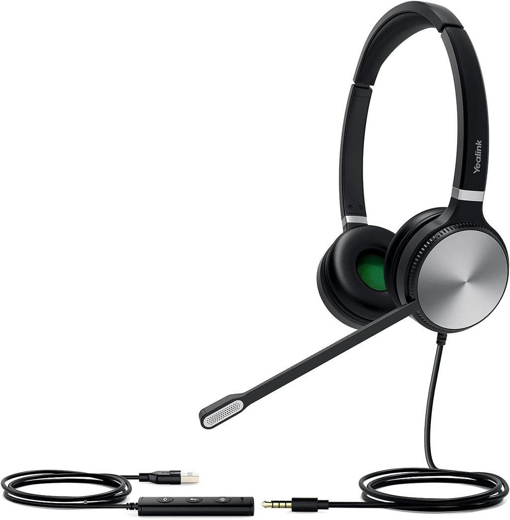 UH36-DUAL Noise Cancelling USB Wired Headset with Mic X3137