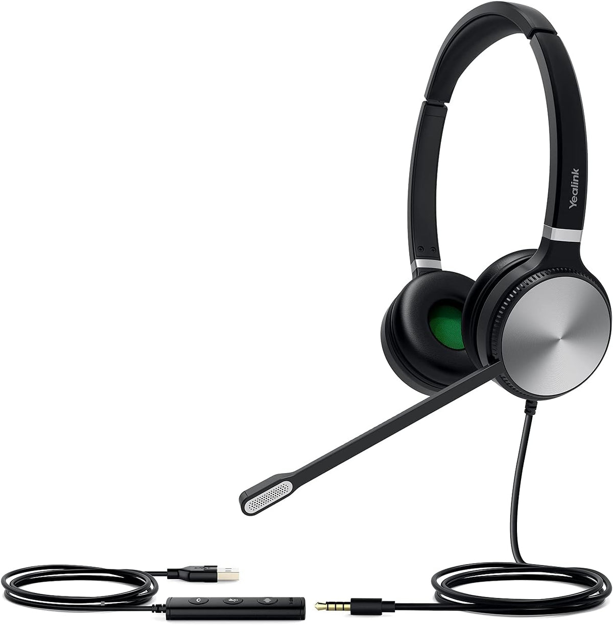 UH36-DUAL Noise Cancelling USB Wired Headset with Mic X3137