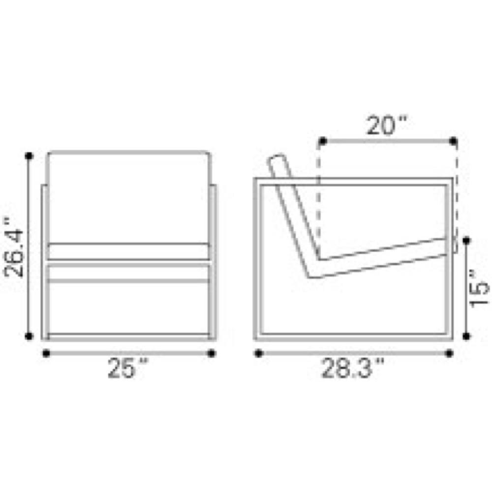 Carbon Black Chair S94814