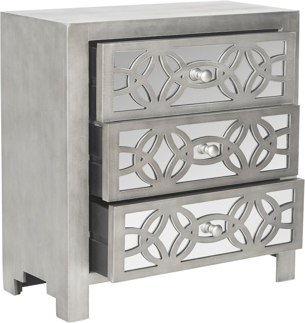Grey 3 Drawer Chest S42778