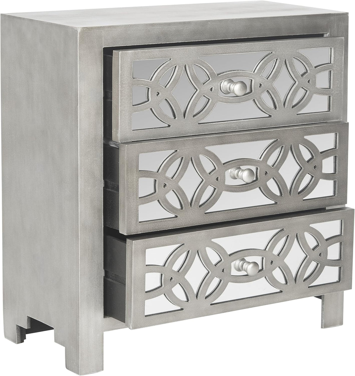 Grey 3 Drawer Chest S42778