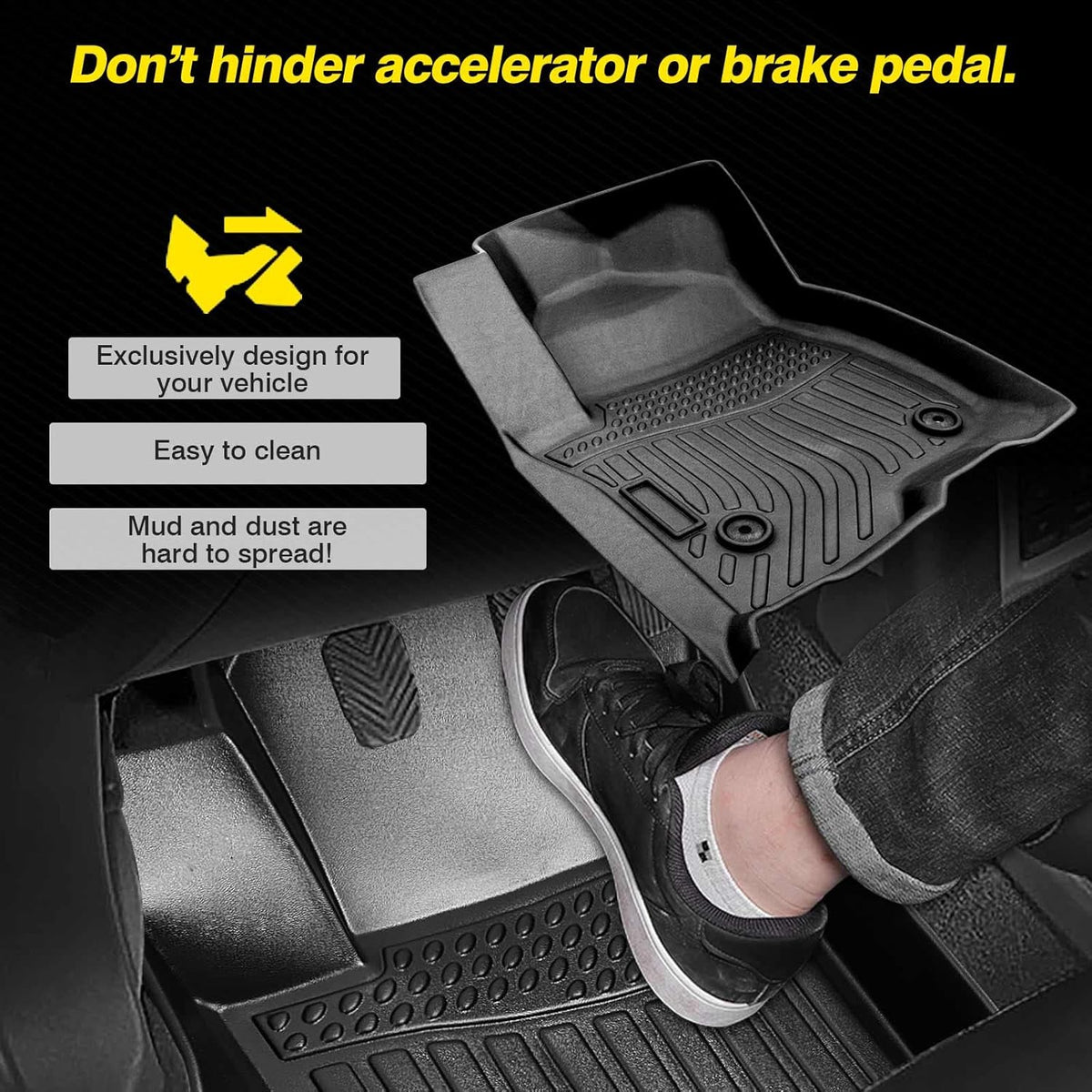 All Weather Floor Liner 2 Row Heavy Duty C913181