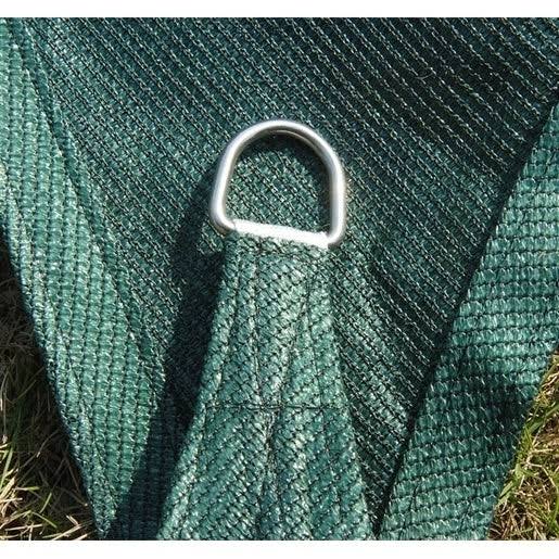 Green Rectangle Outdoor Sun Shade Sail Canopy I78232