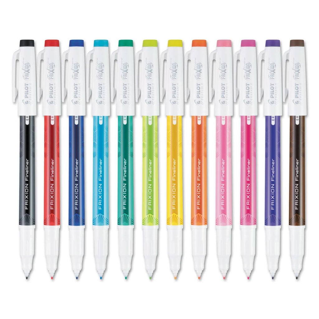 Erasable Stick Marker Pen, 0.6 mm, Assorted Ink/Barrel, 72/Tub F30125