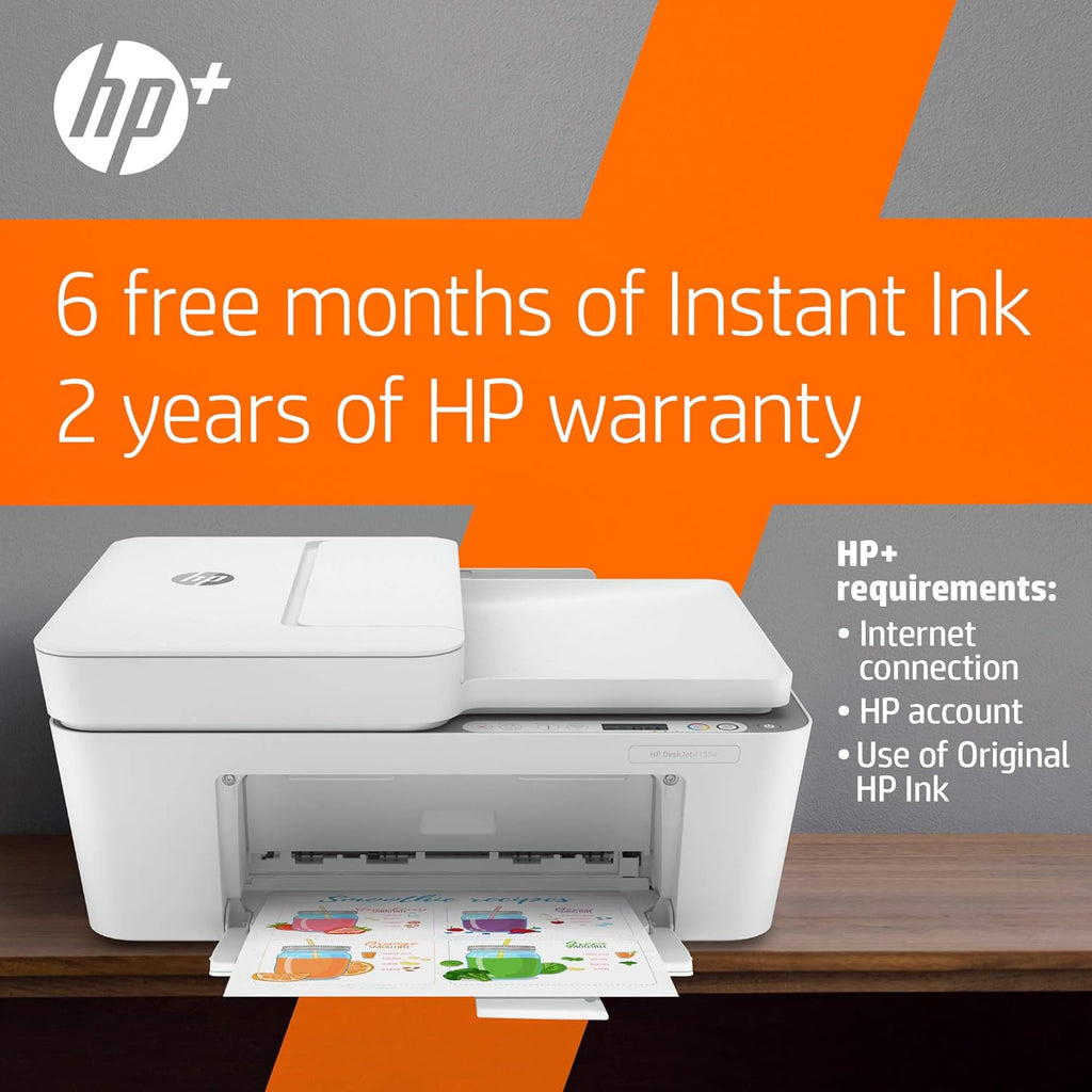 HP DeskJet 4155e All-in-One Wireless Color Printer C844
