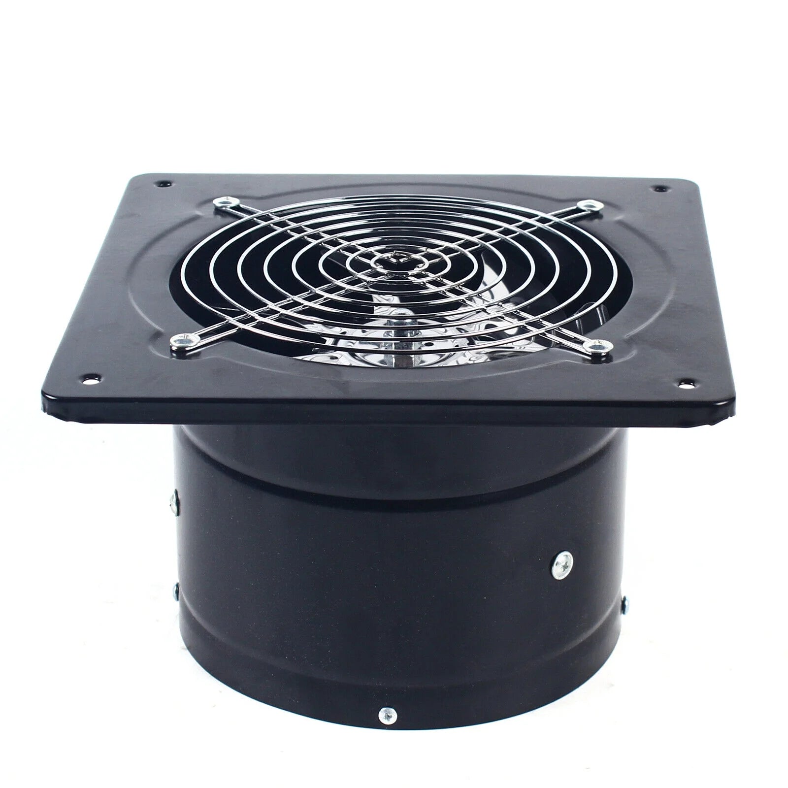 Black 7'' Exhaust Fan Ventilation Extractor X13047
