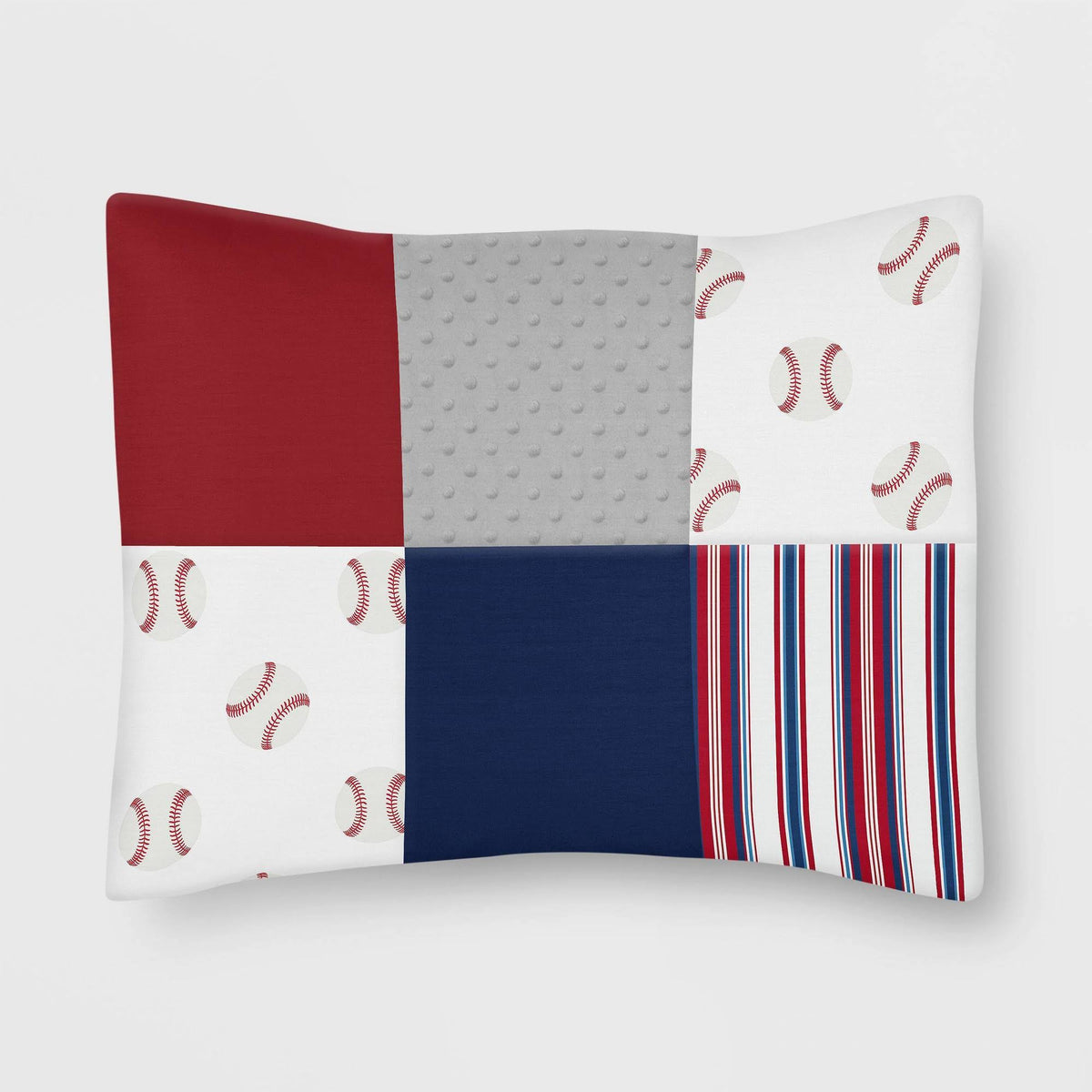 Red/White 5-Piece Toddler Bedding Set B238539