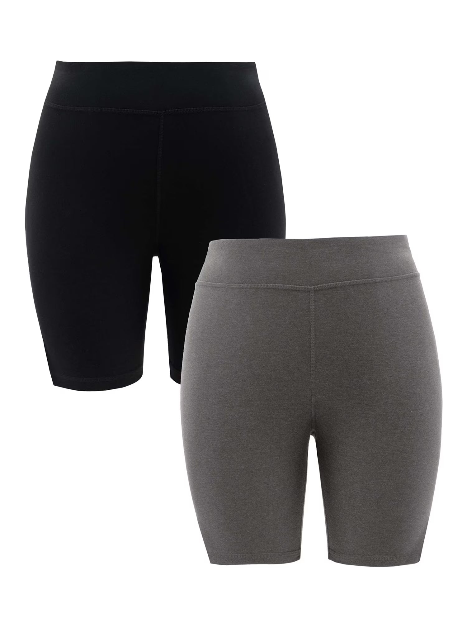 Women's Plus Size Bike Short, 2-Pack J7013