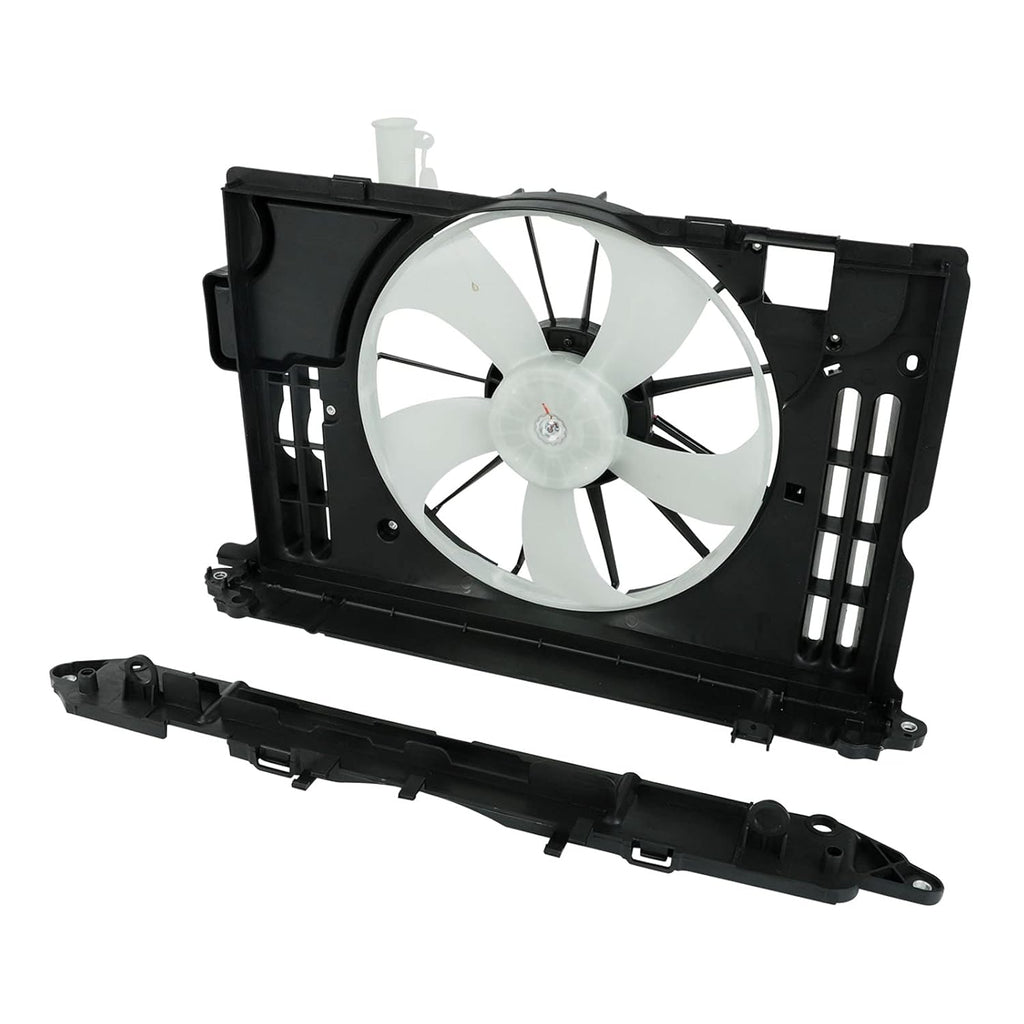 Radiator Cooling Fan Assembly Compatible with 2014 2015 2016 Toyota Corolla, Pack of 2 Q220