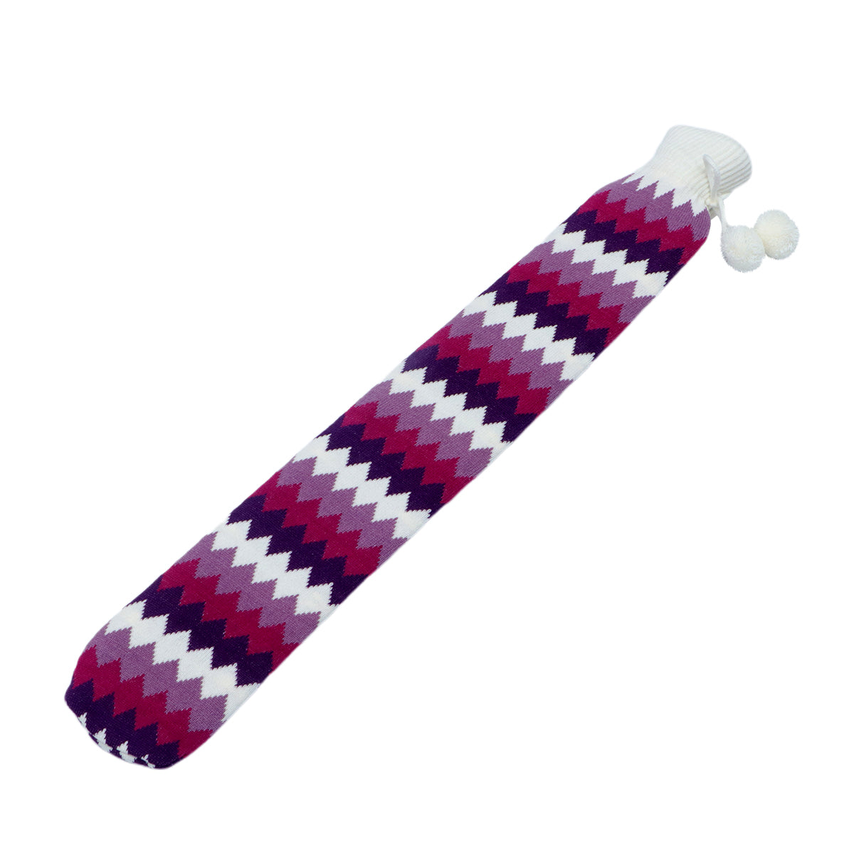 Silicone Rubber Knit Water Bottle Hot Bag Warmer Hand Warm Cover G186