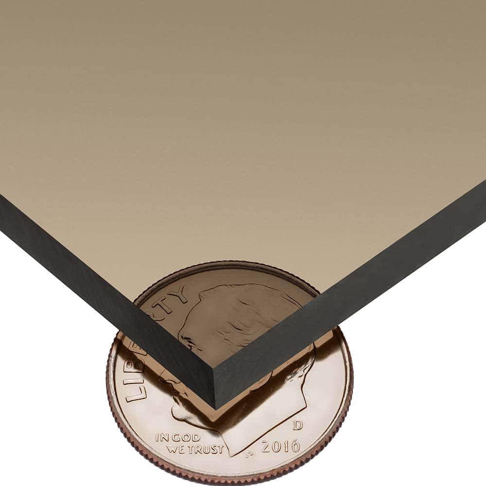 Bronze Polycarbonate Sheet 96x48 x 1/8 Thick B76906