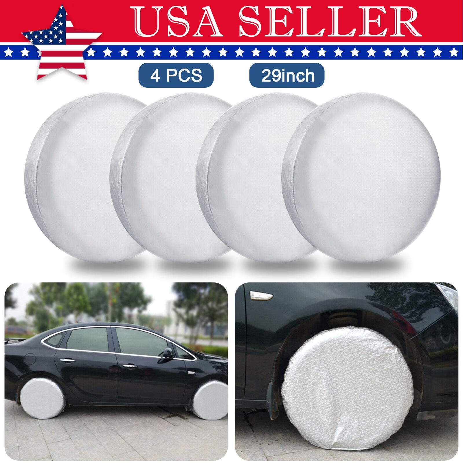 29'' Waterproof Tire Covers Set Of 4 B31286