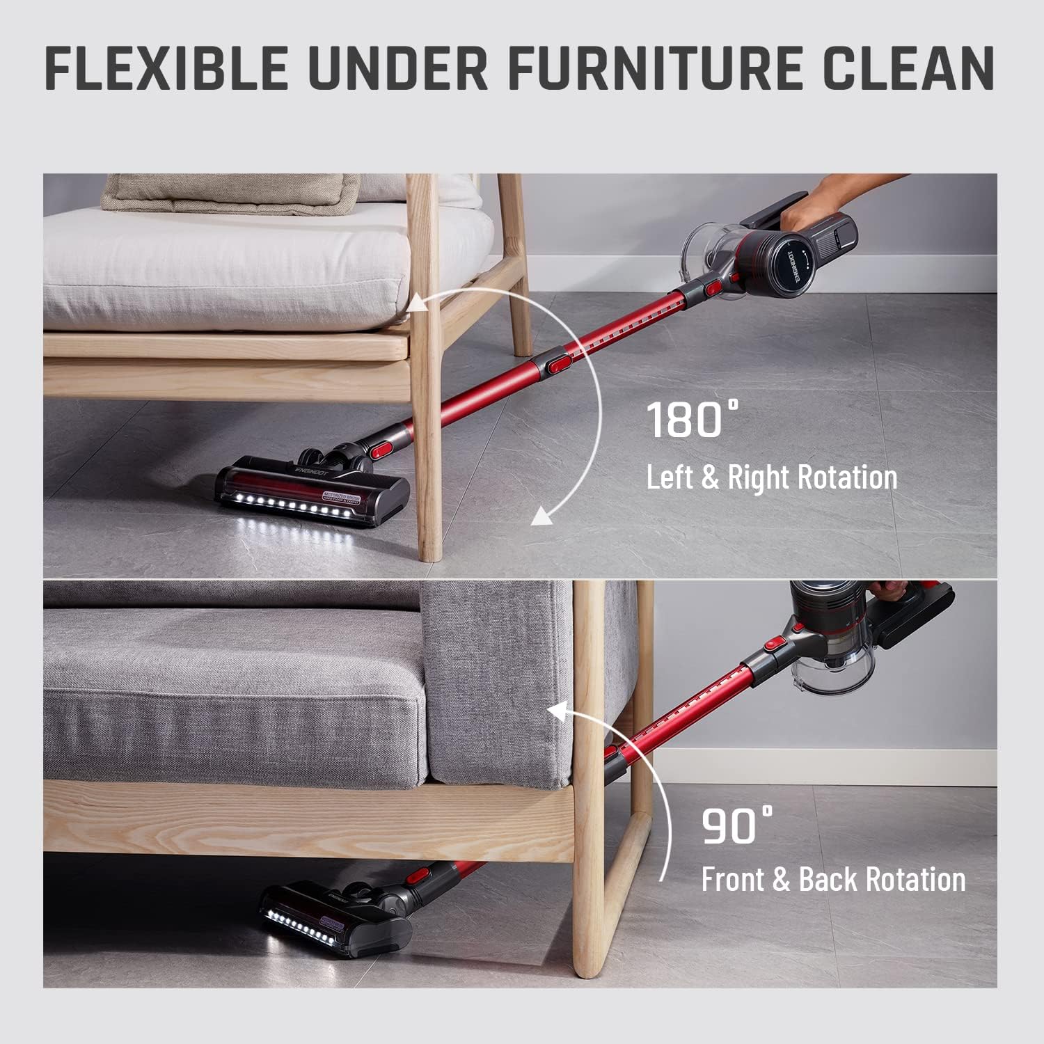 Cordless Stick Vacuum Cleaner with Brushless Motor J816264