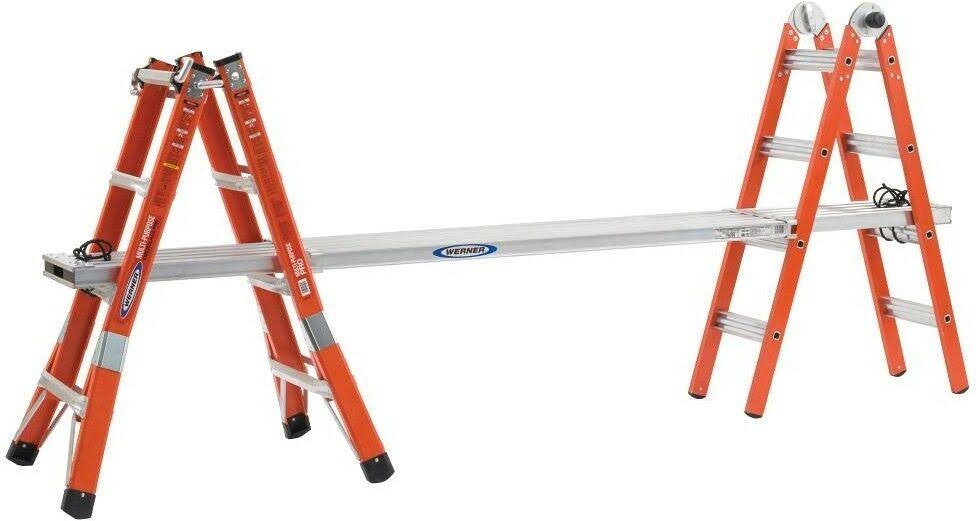 18 ft Fiberglass Multi-Position Ladder Z5306