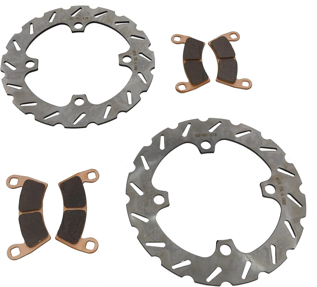 High Lifter Front RipTide Brake Rotors & Pads U171