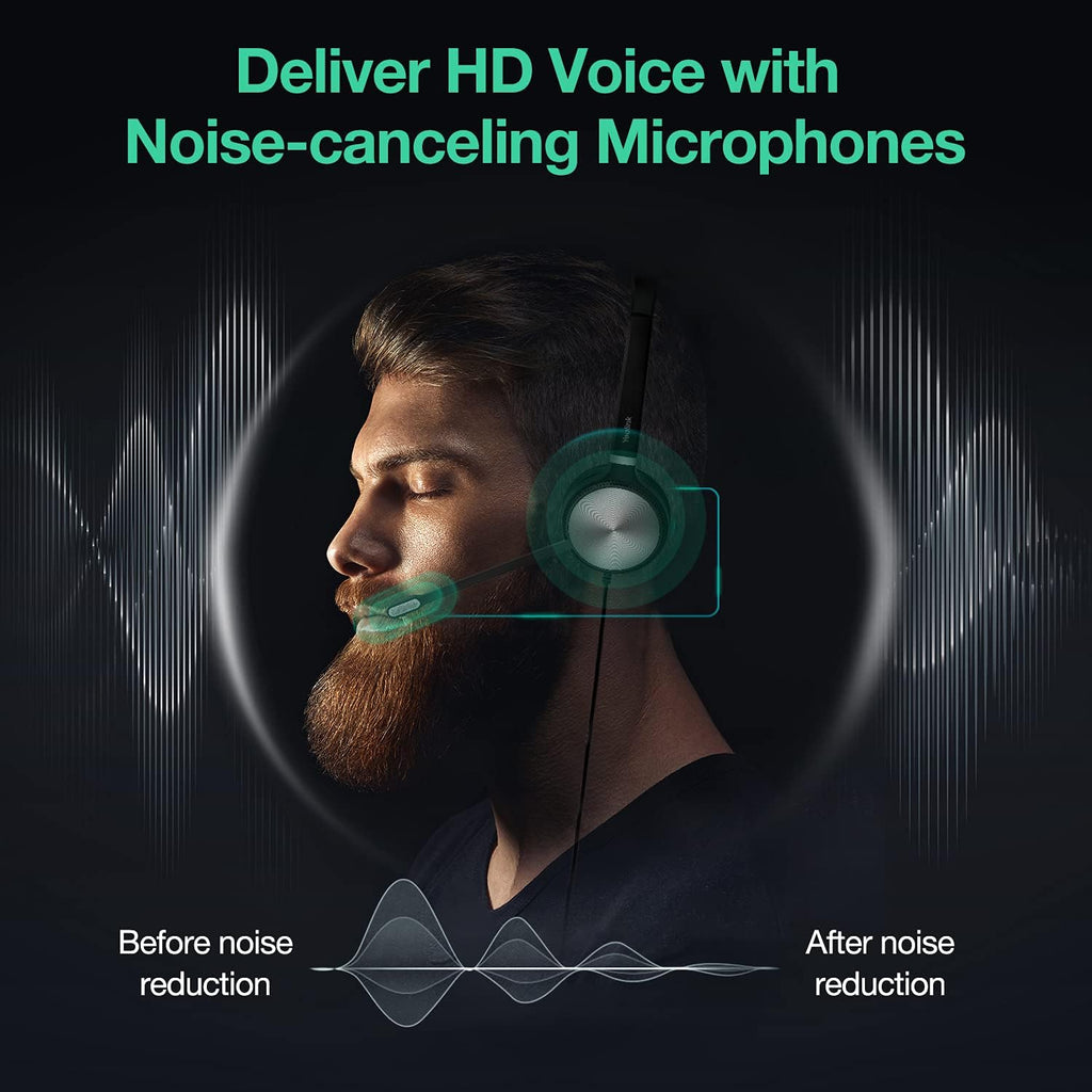 UH36-DUAL Noise Cancelling USB Wired Headset with Mic X3137