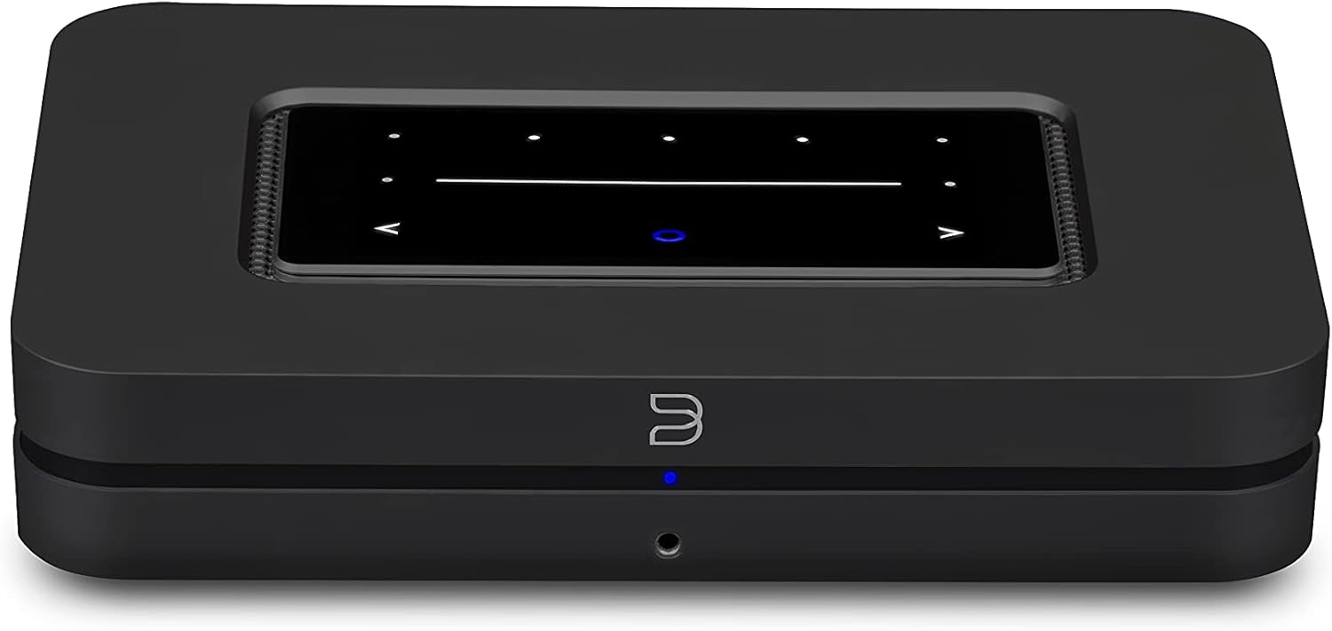 Black Hi-Res Wireless Music Streamer W896449