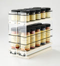 22x1.5x11 Spice Rack with 2 Drawers and 2 Shelves B4349