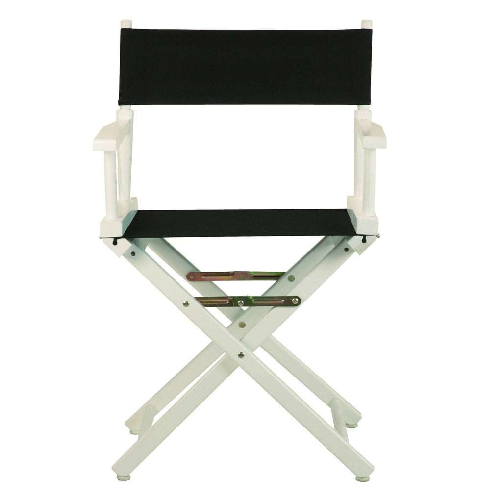 White Frame Canvas Director Chair V732981