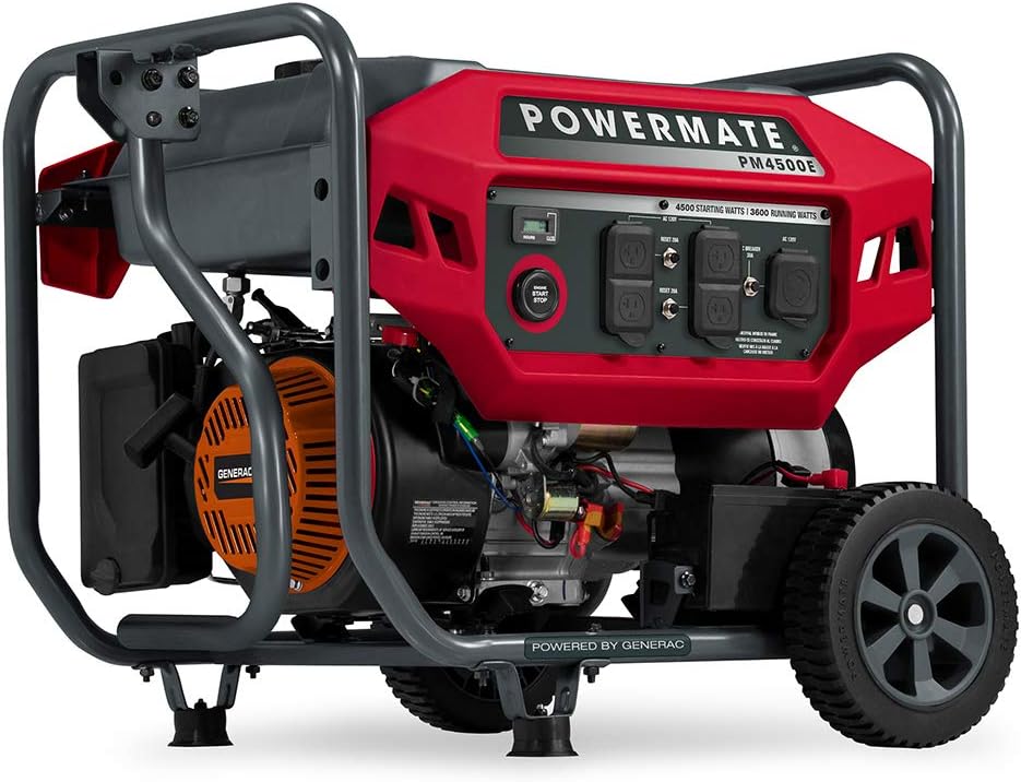 Red Black 3800 Watt Gas Generator A561