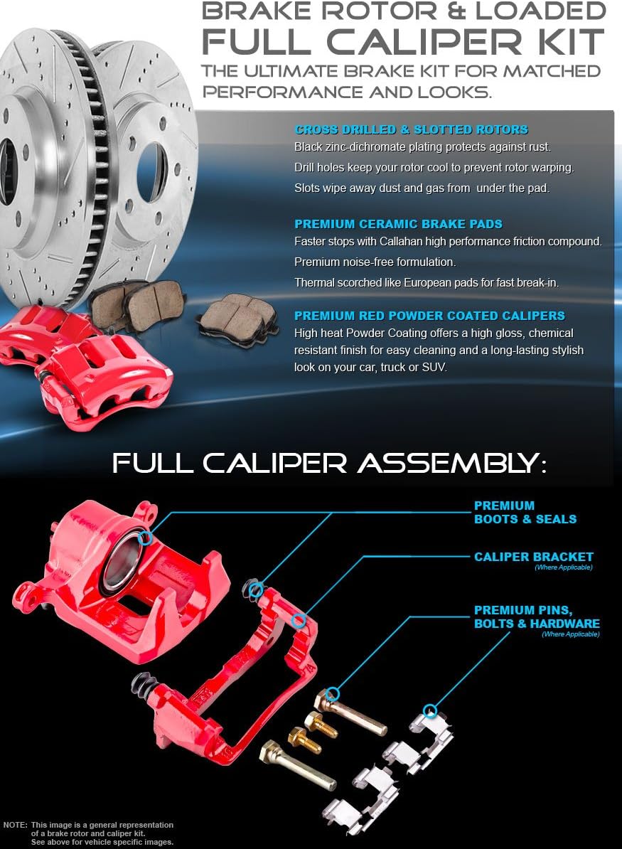 4 Lug Brake Rotors Set Z550