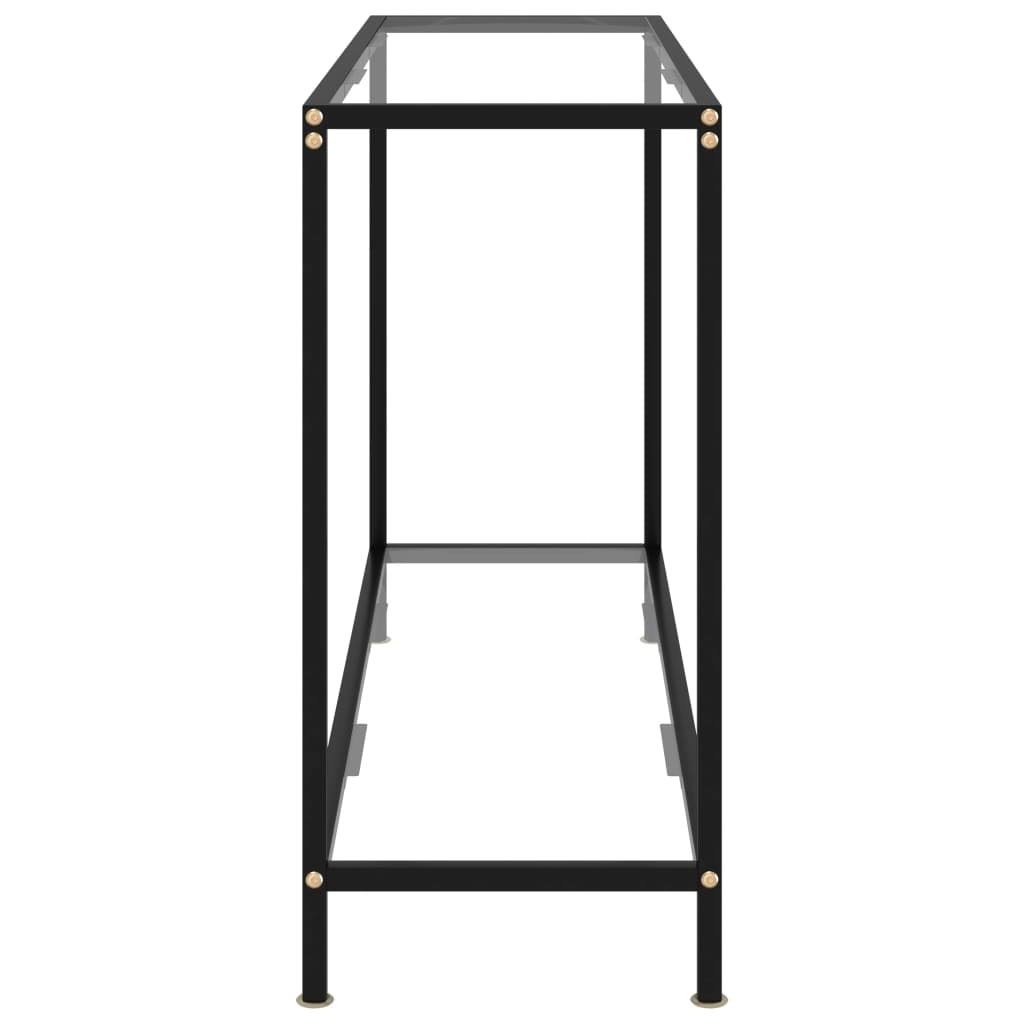Transparent Tempered Glass Console Table X436