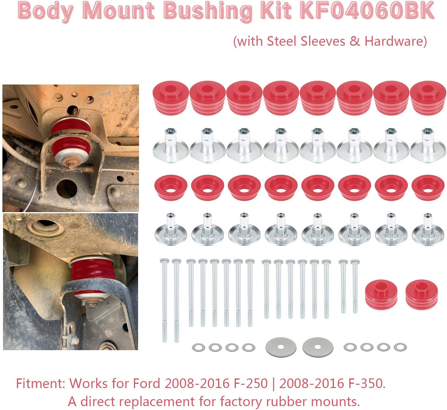 Polyurethane Body Mount Bushing Kit H29334