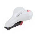White Bicycle Saddle Lock B519