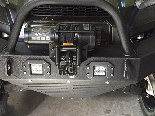 Front Winch Bumper with LED Lights F9375