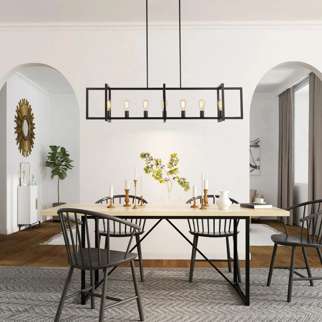 7-Light Kitchen Island Chandelier L20811