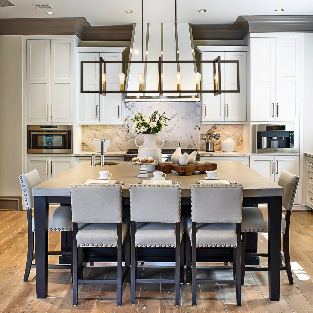 7-Light Kitchen Island Chandelier L20811