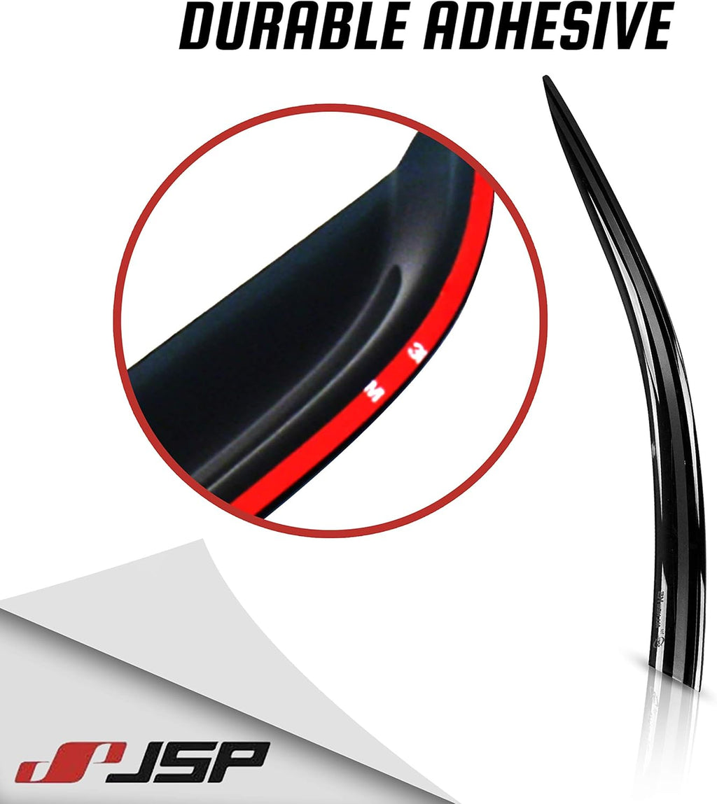 Set of 4 Acrylic Side Window Wind Deflector V4637