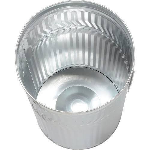Galvanized Steel 32-Gallon Trash Can A8835