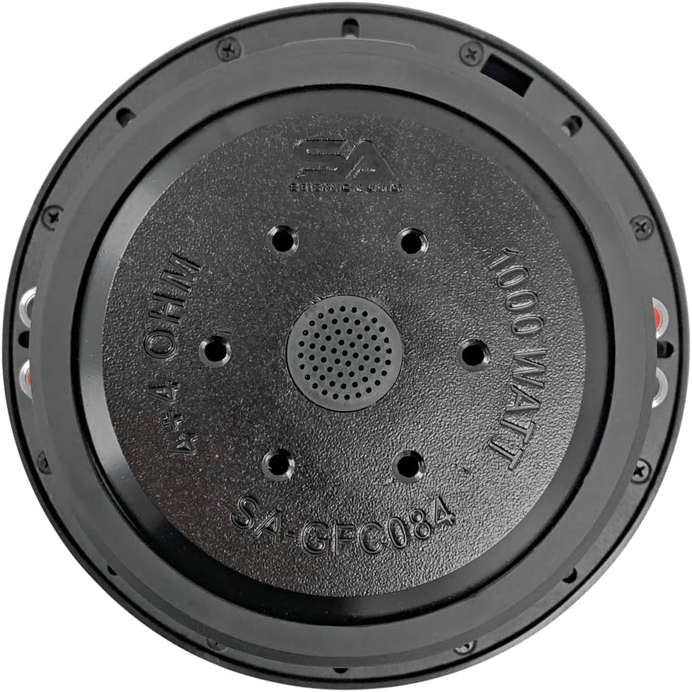 8 Inch 1000 Watt Dual 2 Ohm Car Audio Subwoofer Pack of 2 Y106