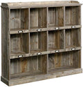 Rustic Cedar 10-Cubby Wood Bookcase Y983362