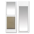 2-Piece Sliding Glass Pet Door, Large, White G974047