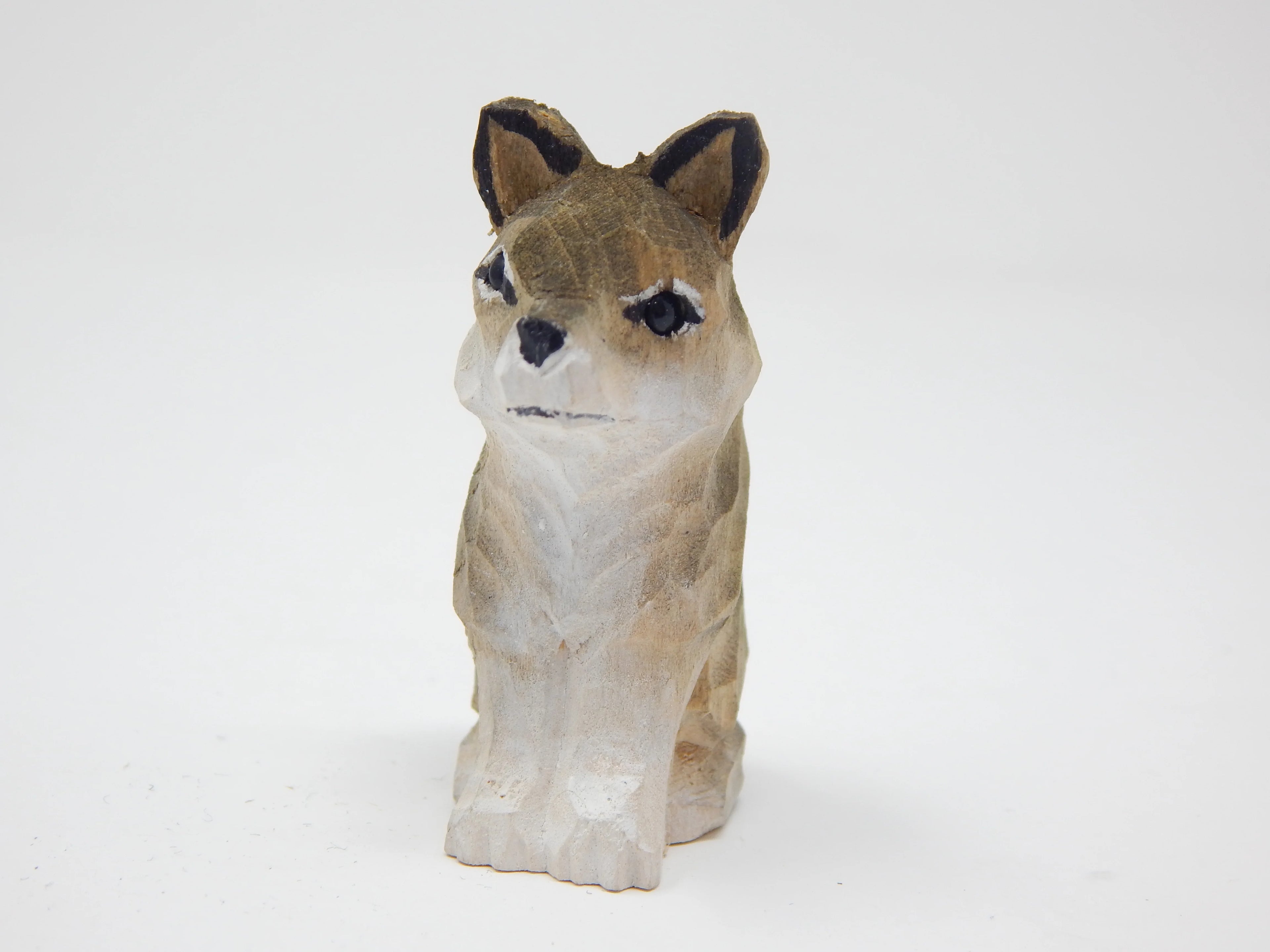 Small 2" Wood Art Figurine R211250