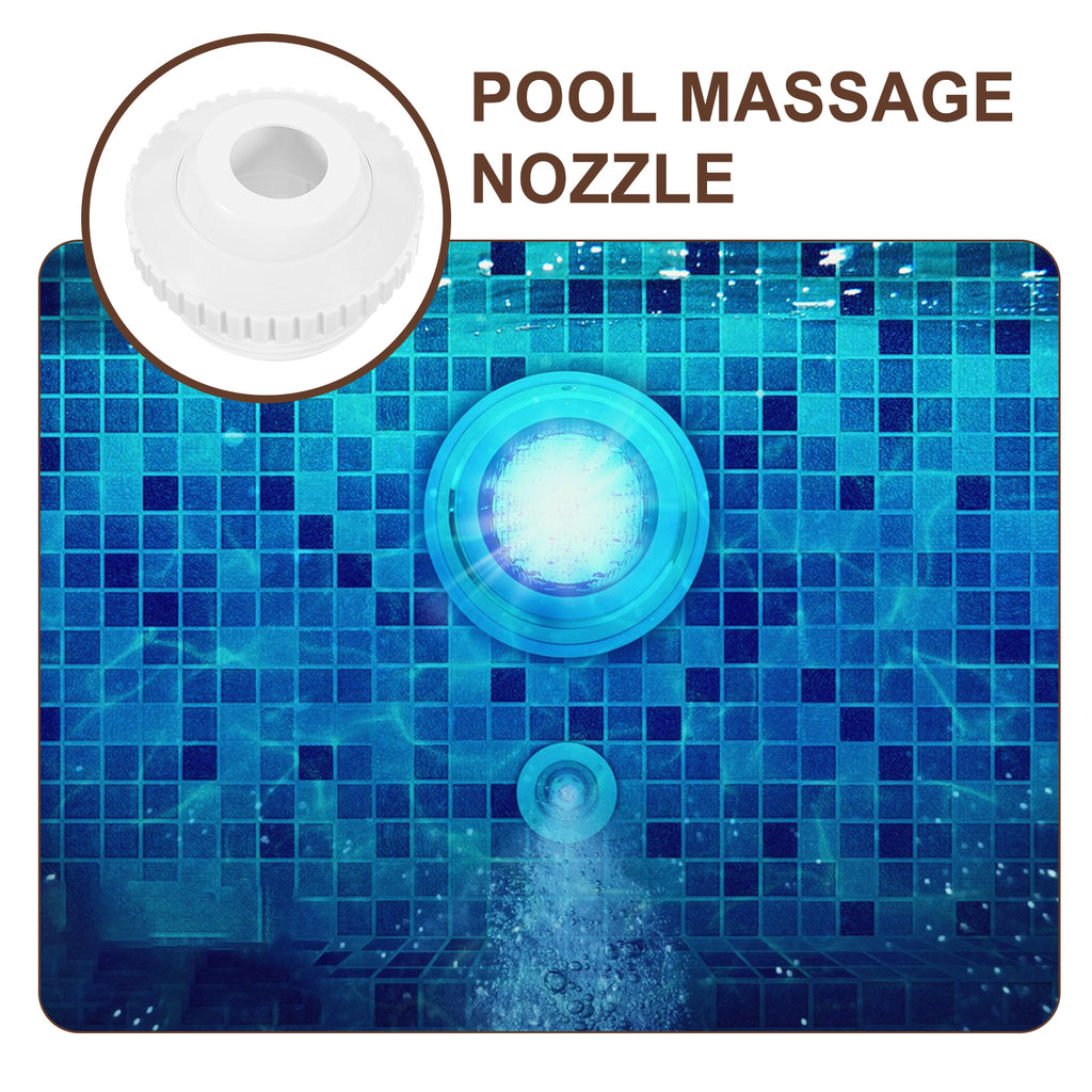 White Plastic Spa Pool Massage Supplies N185984