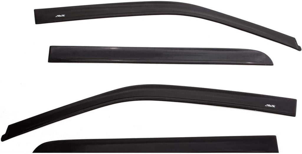 4-Piece In-Channel Side Window Deflector Smoke Z2549