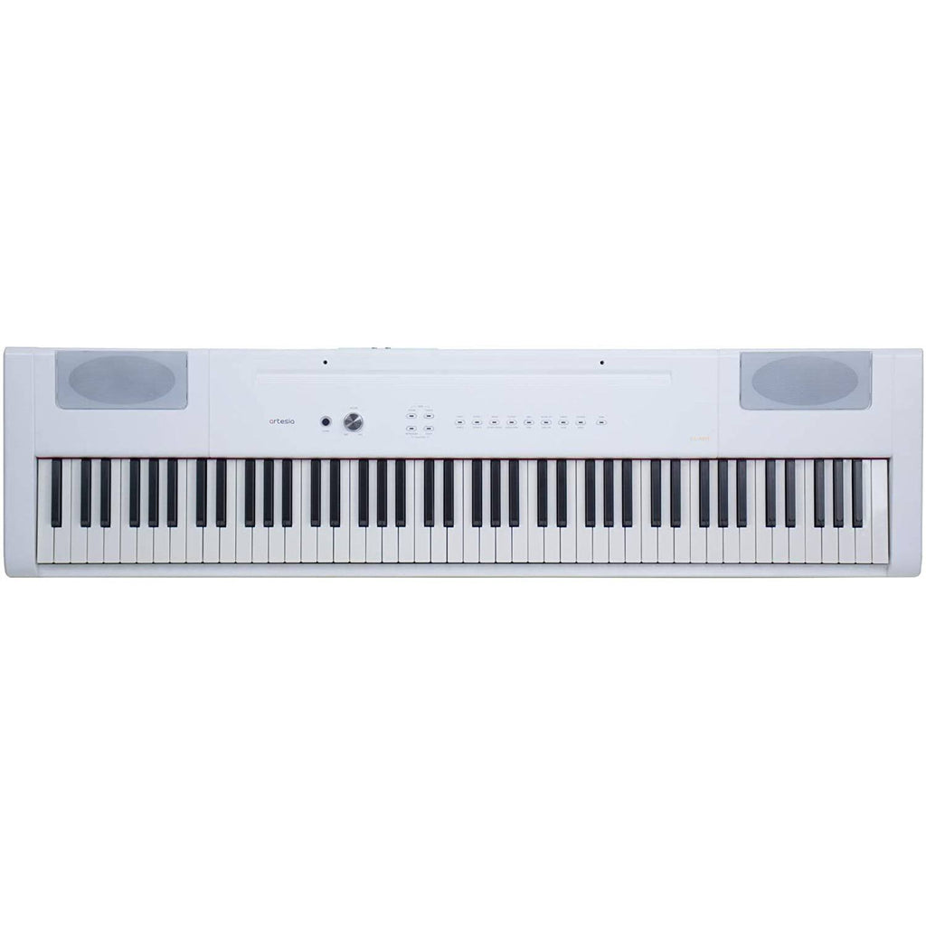 White 88-Key Weighted Hammer Action Digital Piano Z9822