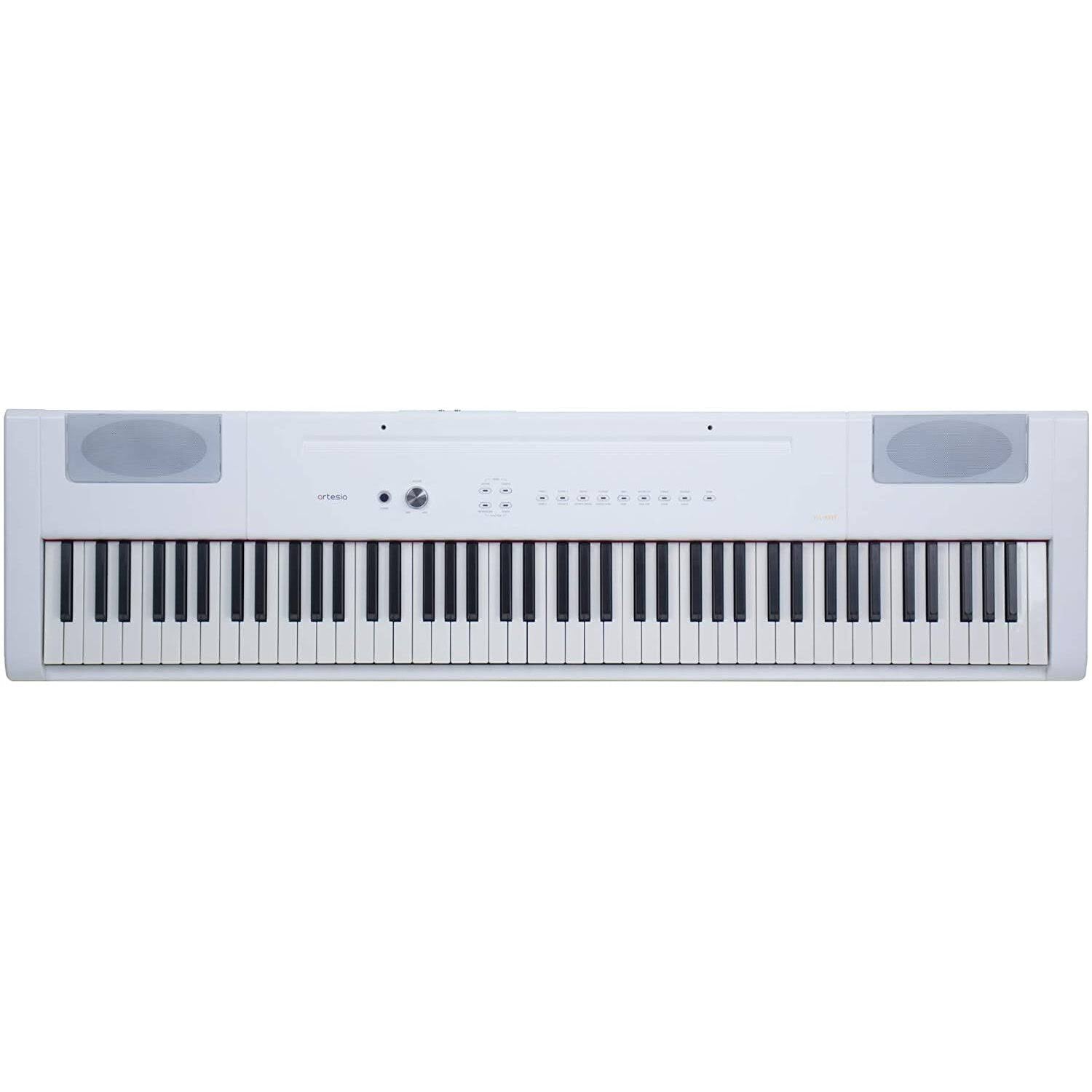 White 88-Key Weighted Hammer Action Digital Piano Z9822