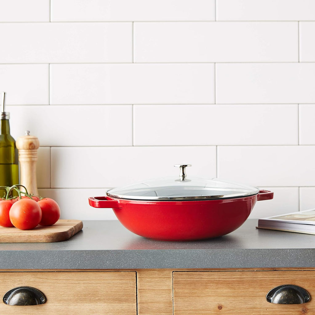 Cherry Cast Iron Pan P526