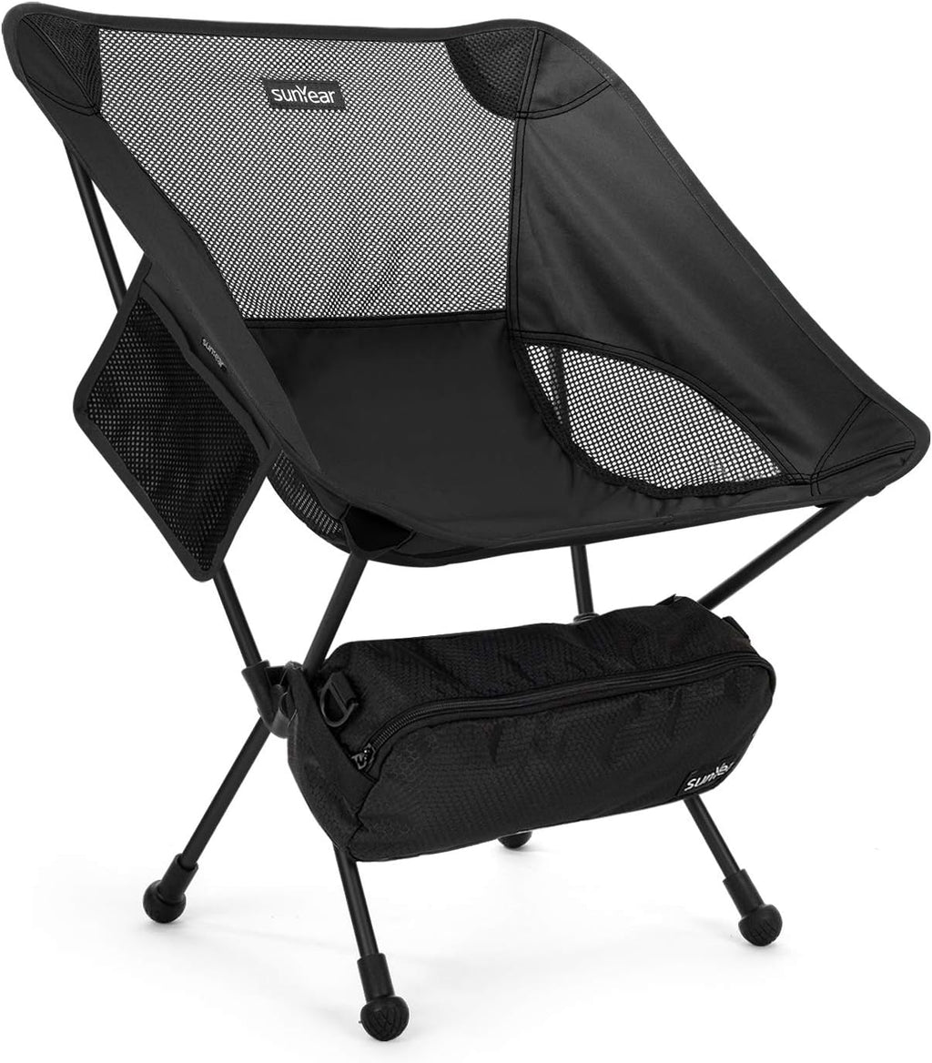 Compact Folding Camping Chair with Carry Bag K62705