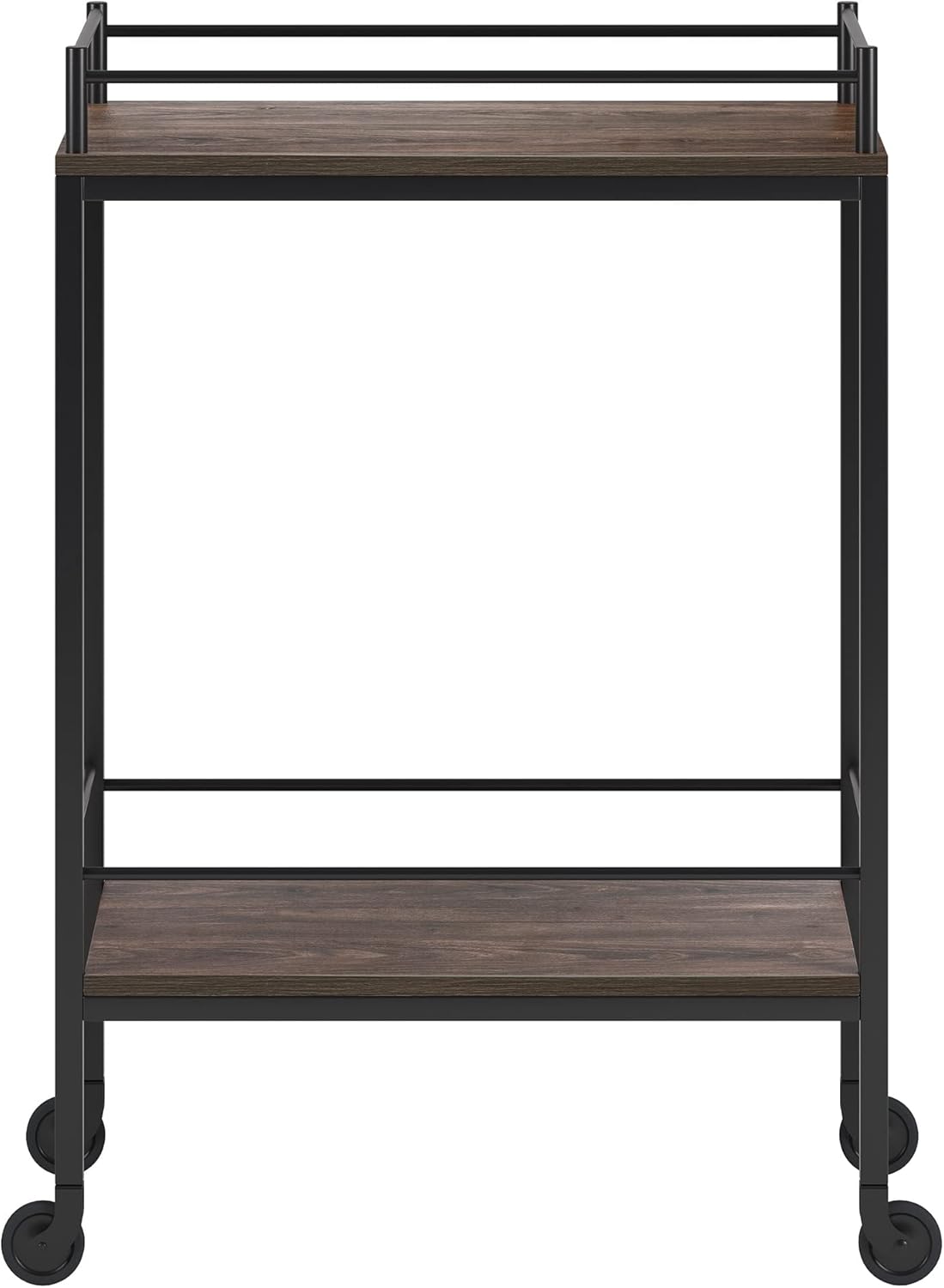 Rectangular Bar Cart in Alder Brown R95220